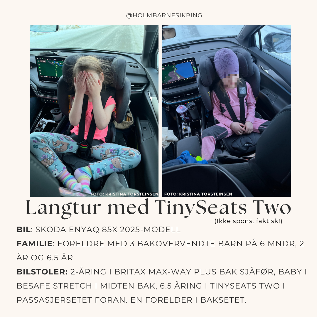 TinySeats Two på langtur!