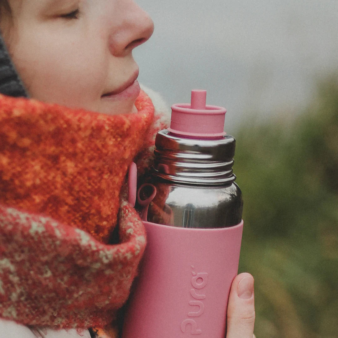 Pura sportstopp med sugerør