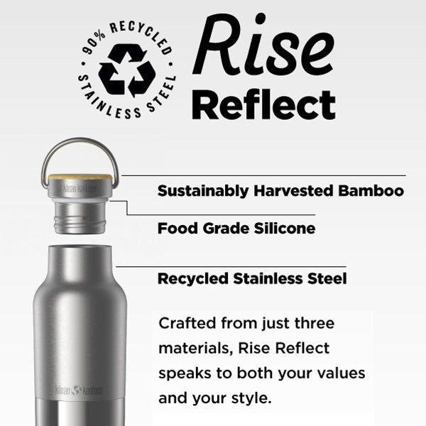 Rise Insulated Reflect Classic (plastfri skrukork) 473ml