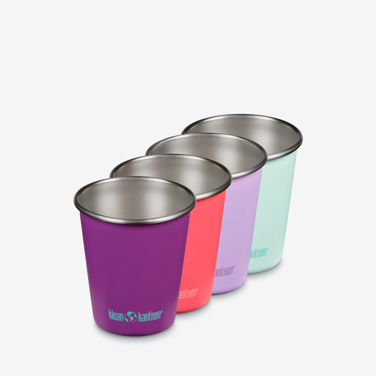 Klean Kanteen KidsCup, rustfritt stål med og uten farger, 296 ml