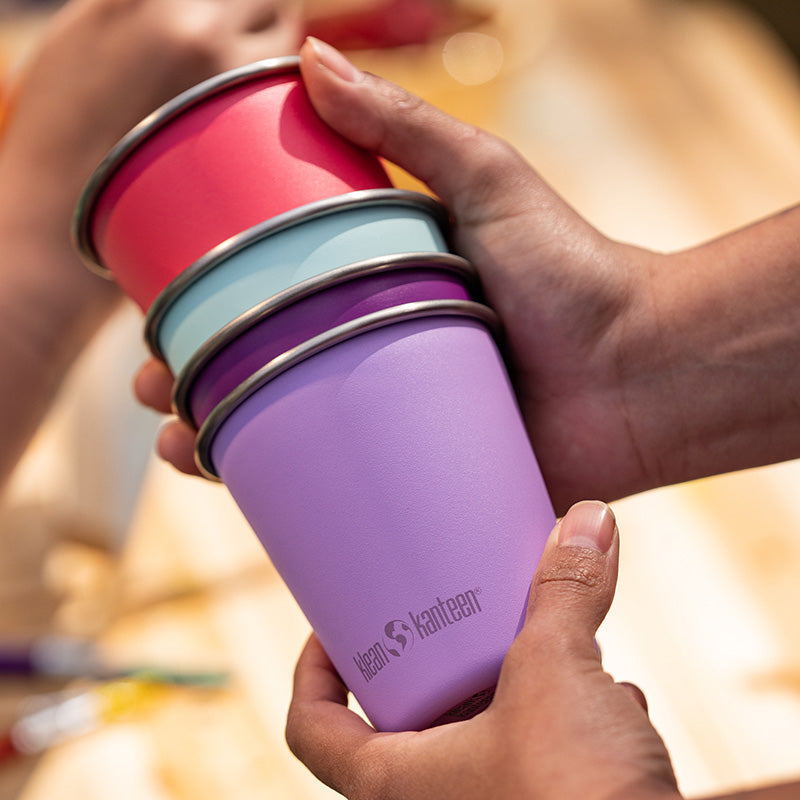 Klean Kanteen KidsCup, rustfritt stål med og uten farger, 296 ml