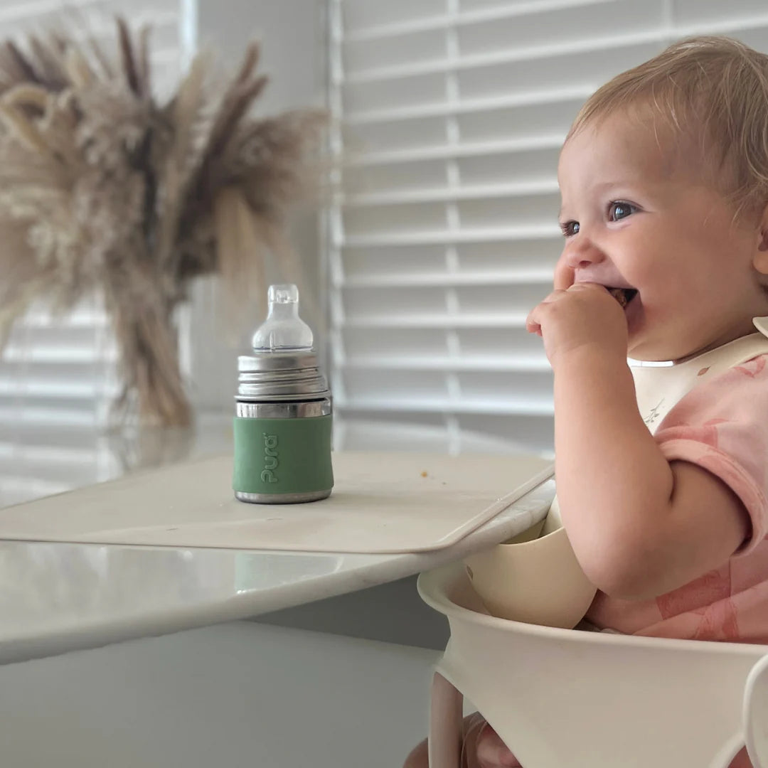 Pura Kiki tåteflaske - 150ml / moss