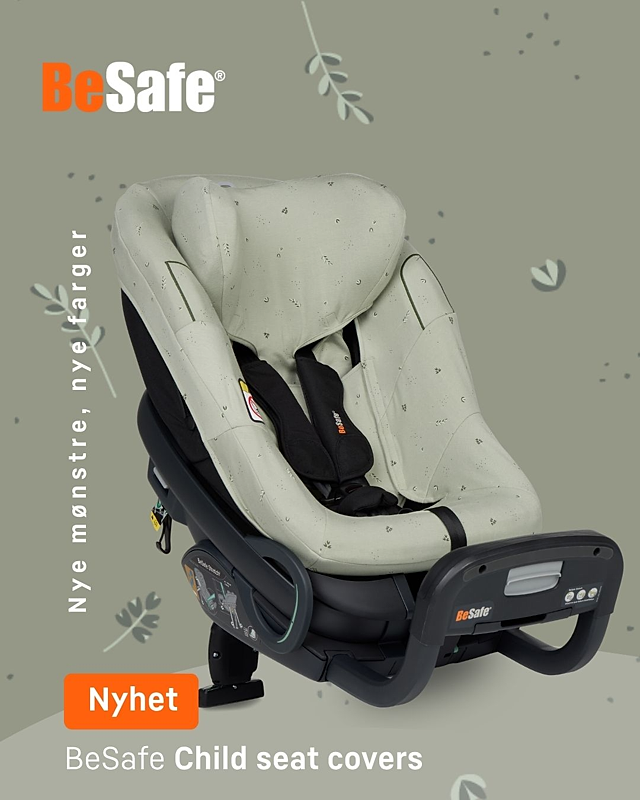 BeSafe trekk til bilstol - nye mønstre!