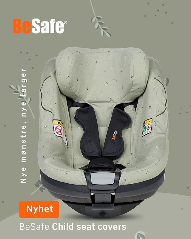 BeSafe trekk til bilstol - nye mønstre!