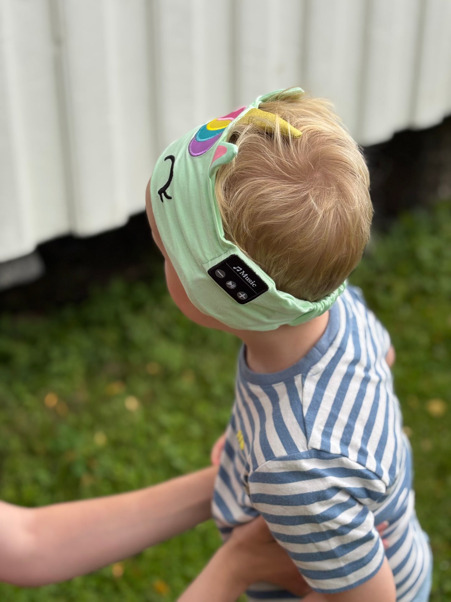Musikkhodebånd med Bluetooth - Enhjørning 🦄🎵