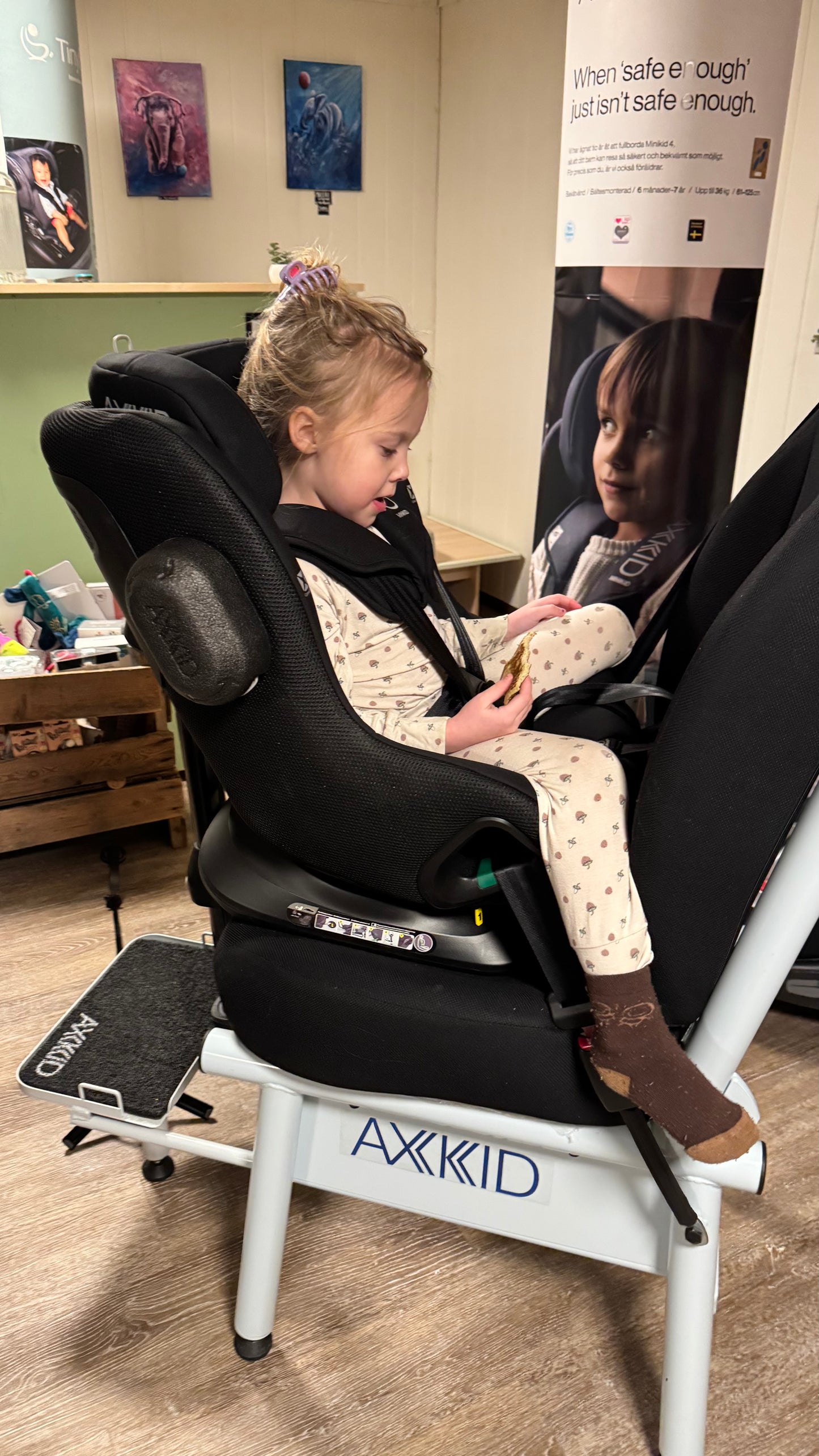 Axkid Minikid Core - Beltemontert uten forankring!