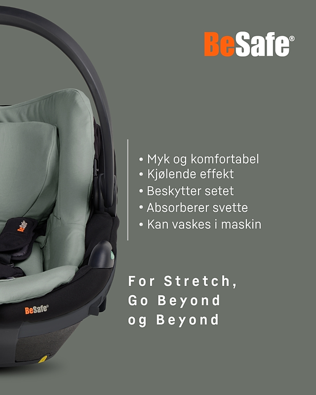 BeSafe trekk til bilstol - nye mønstre!