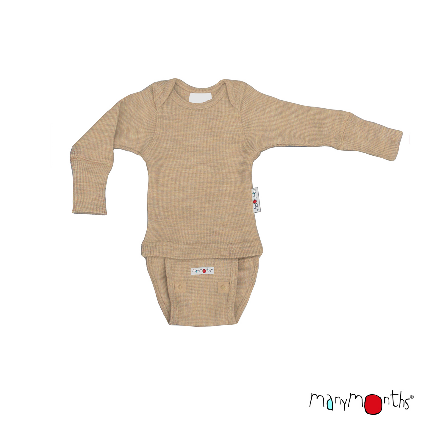 ManyMonths body / trøye i ubehandlet merinoull
