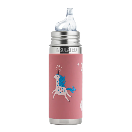 Pura Kiki isolert Sippyflaske 260 ml / unicorn