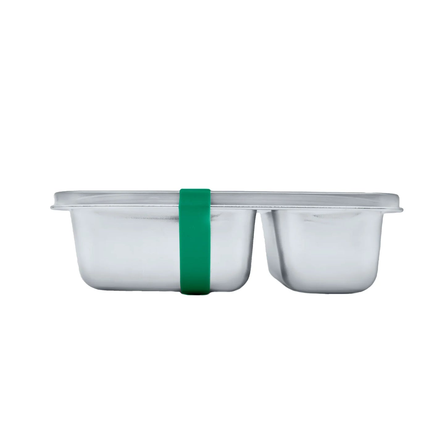 Pura Matboks i rustfritt stål 800 ml (500+300 ml)