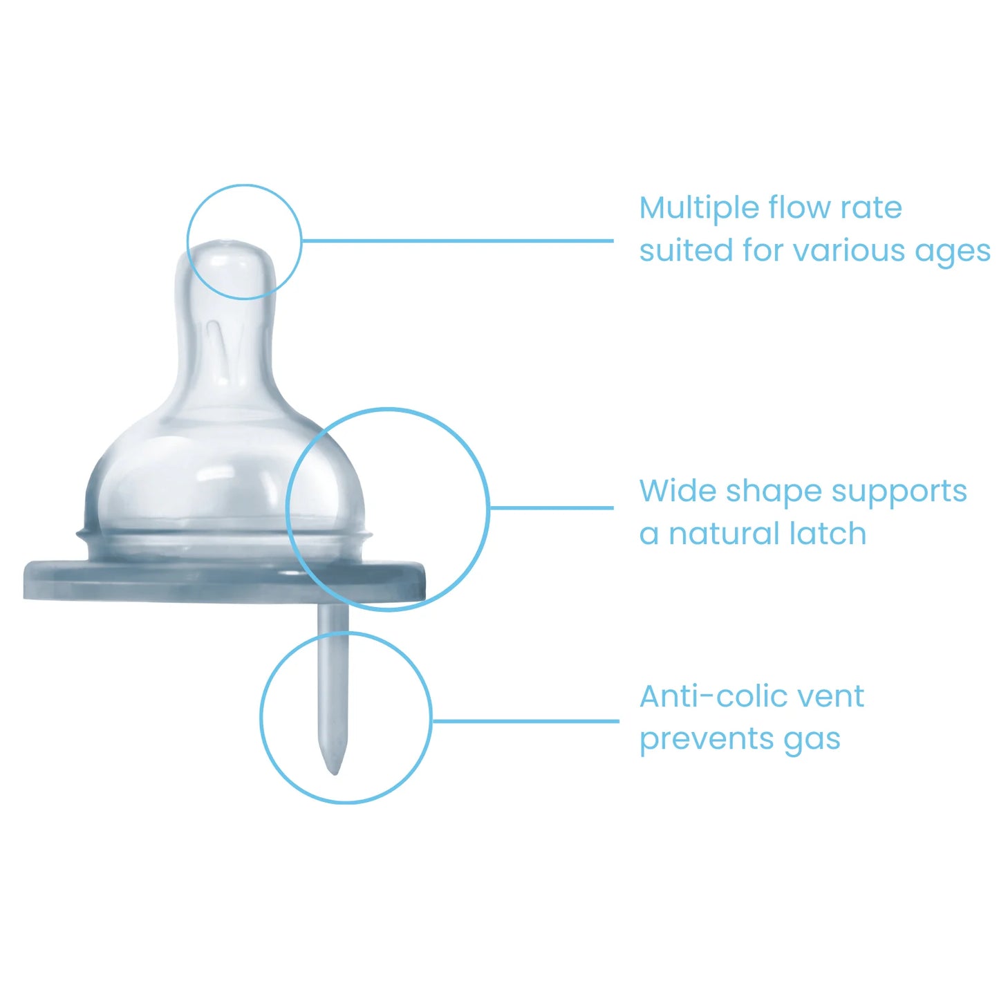 Pura Kiki tåteflaske - 150ml / moss