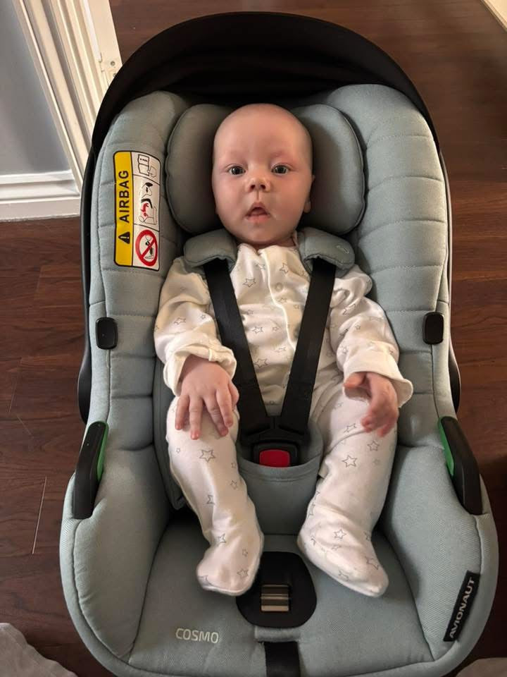Avionaut Cosmo gir optimal posisjon og trygghet for babyer, store som små