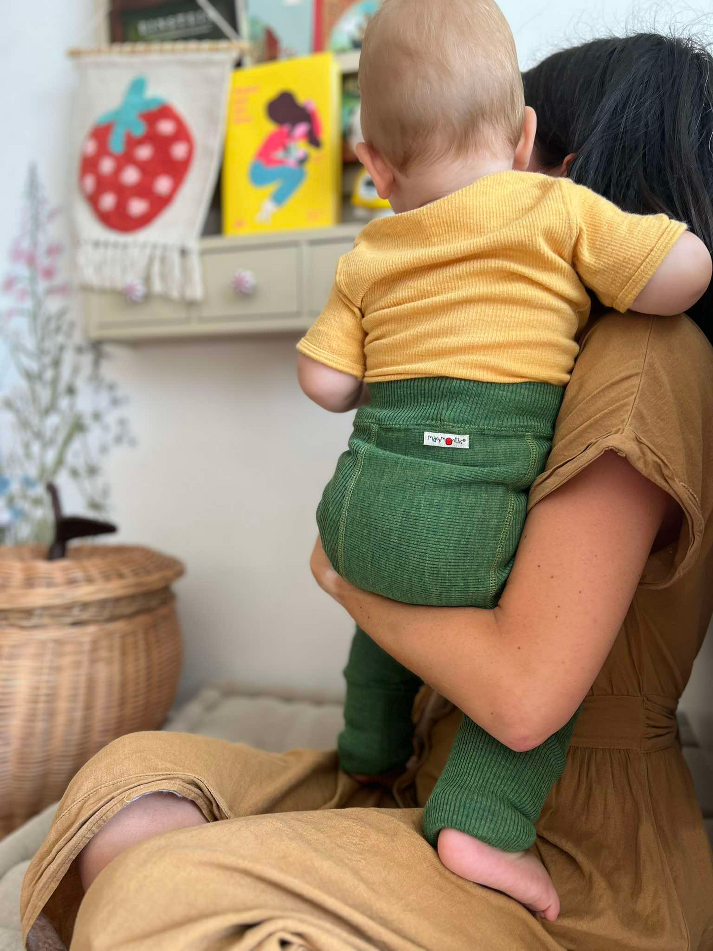 God passform, temperaturregulerende ubehandlet ull. GOTS