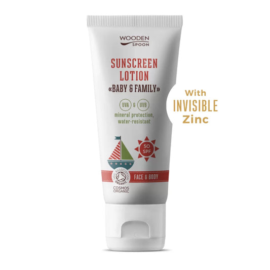 Naturlig mineralsolkrem for Baby og familie